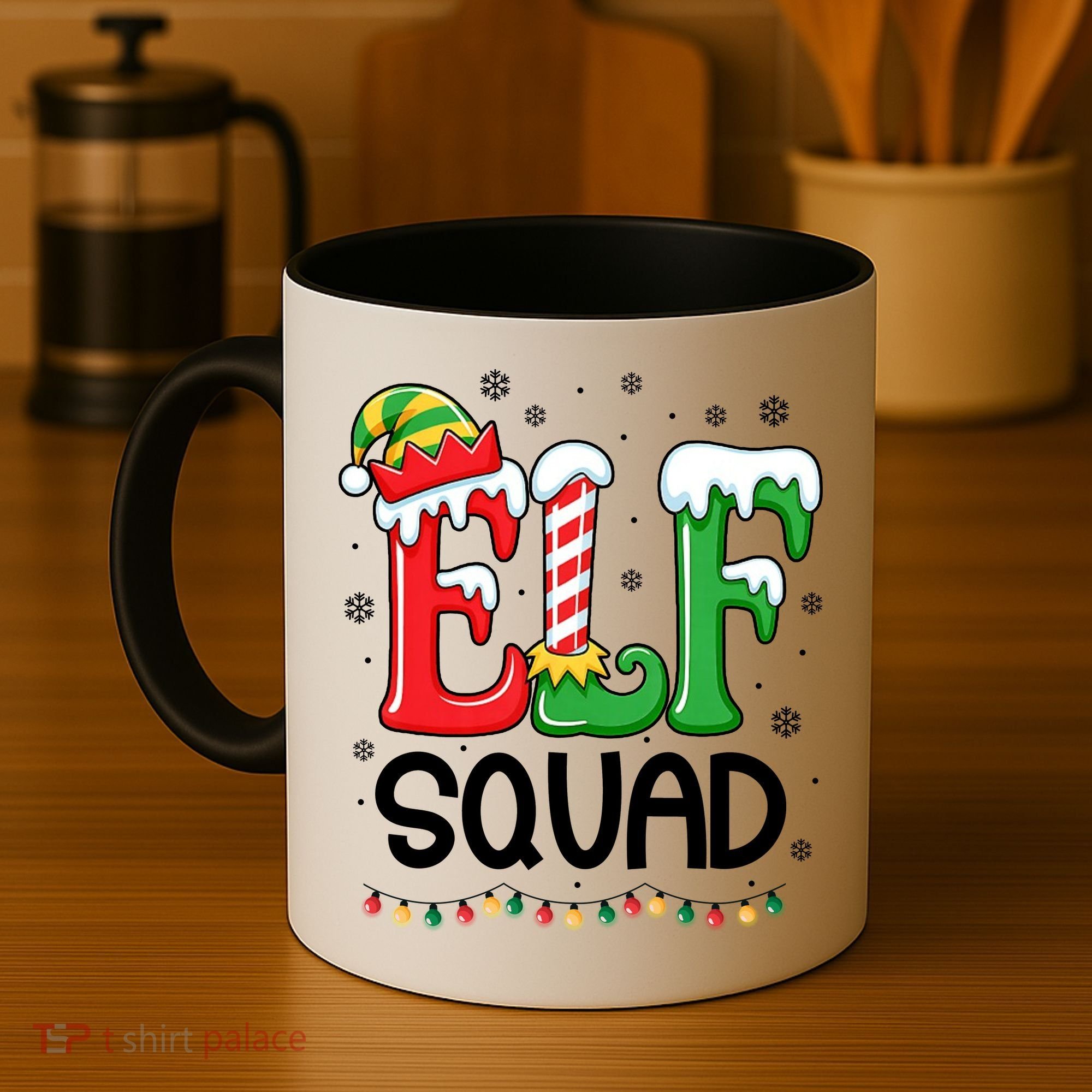 Elf Family Christmas Matching Xmas Elf Squad Coffee Mug