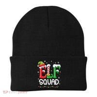 Elf Family Christmas Matching Xmas Elf Squad Beanie thumb 0