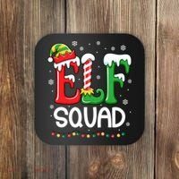 Elf Family Christmas Matching Xmas Elf Squad Coaster thumb 0