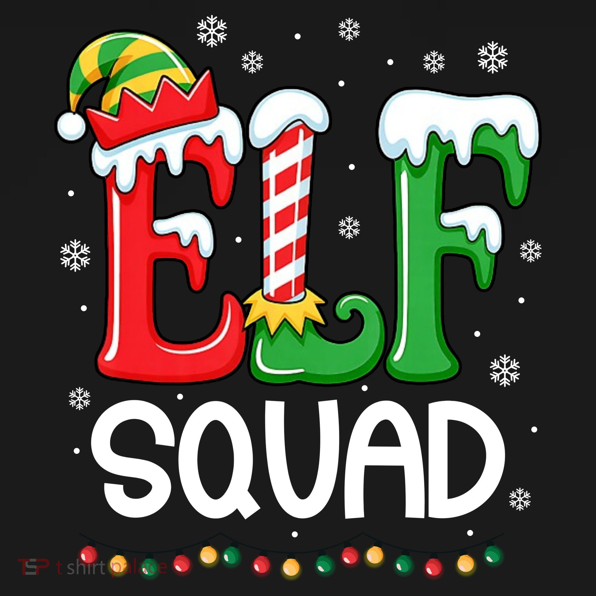 Elf Family Christmas Matching Xmas Elf Squad Women's Hoodie