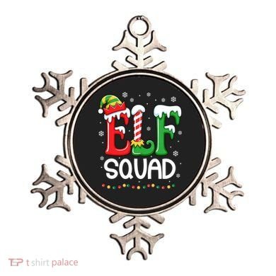 Elf Family Christmas Matching Xmas Elf Squad Ornament