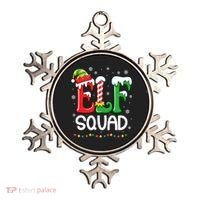Elf Family Christmas Matching Xmas Elf Squad Ornament thumb 0