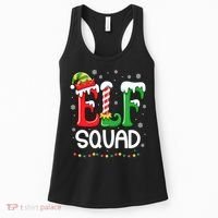 Elf Family Christmas Matching Xmas Elf Squad Women's Tank Top thumb 0