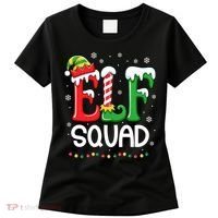 Elf Family Christmas Matching Xmas Elf Squad Women's T-Shirt thumb 0