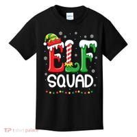 Elf Family Christmas Matching Xmas Elf Squad Kids T-Shirt thumb 0