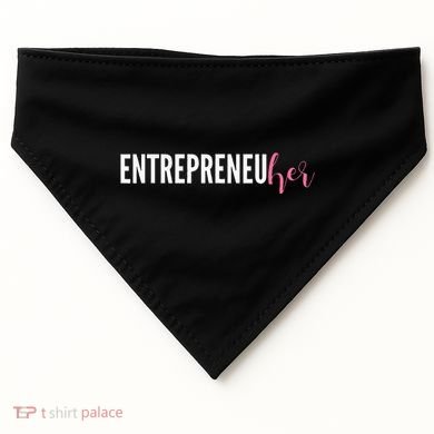 Entrepreneur Female Ceo Girl Creator Maker USA-Made Doggie Bandana