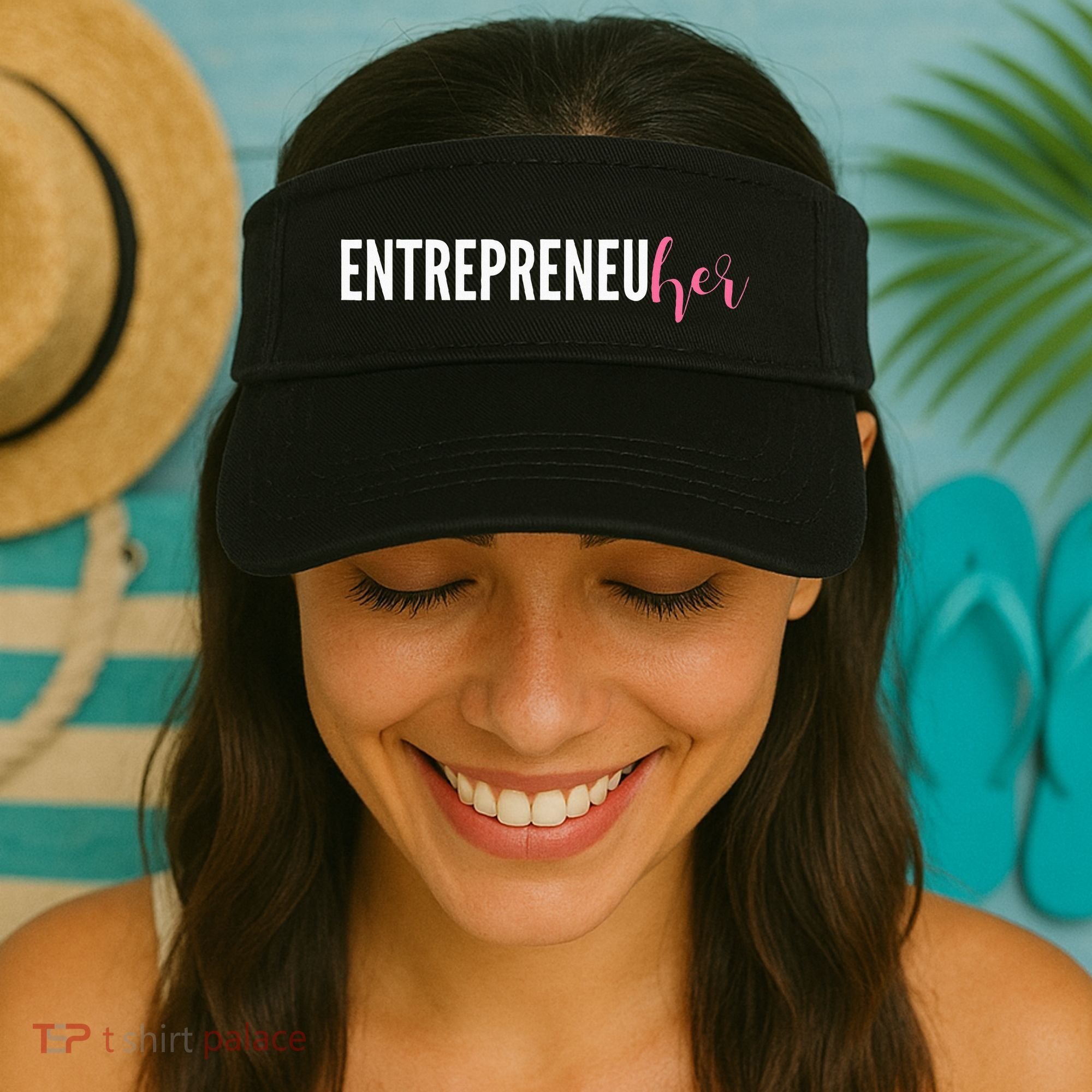Entrepreneur Female Ceo Girl Creator Maker Visor