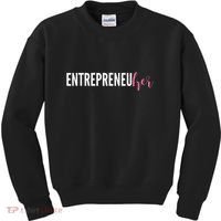 Entrepreneur Female Ceo Girl Creator Maker Kids Sweatshirt thumb 0