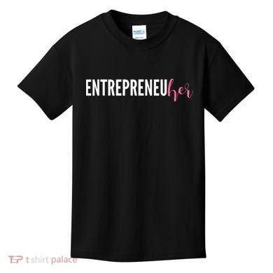 Entrepreneur Female Ceo Girl Creator Maker Kids T-Shirt