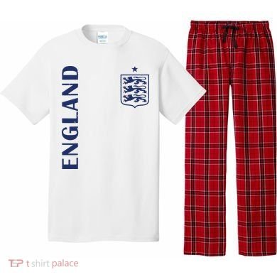 England Football Crest Pajama Set