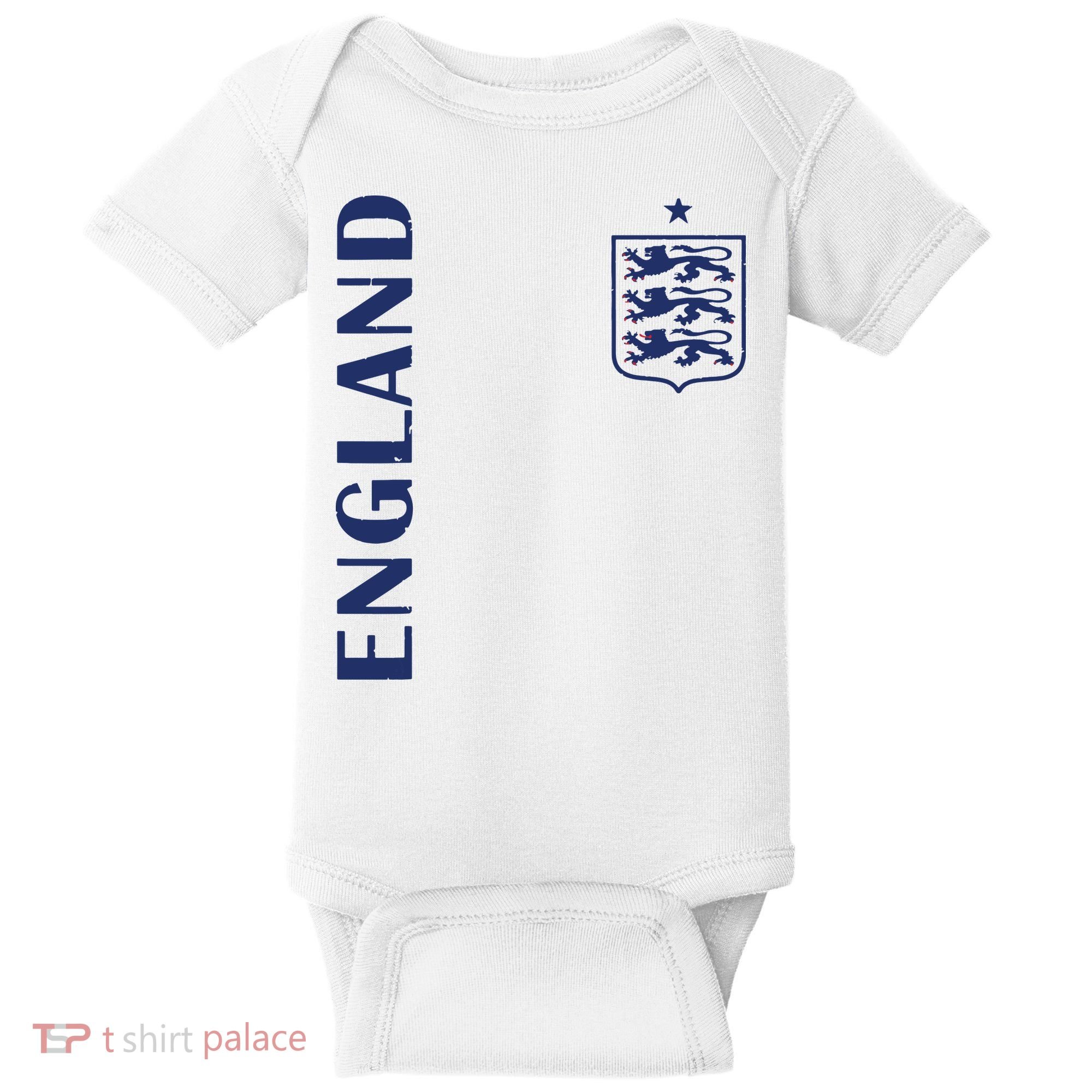 England Football Crest Baby Bodysuit