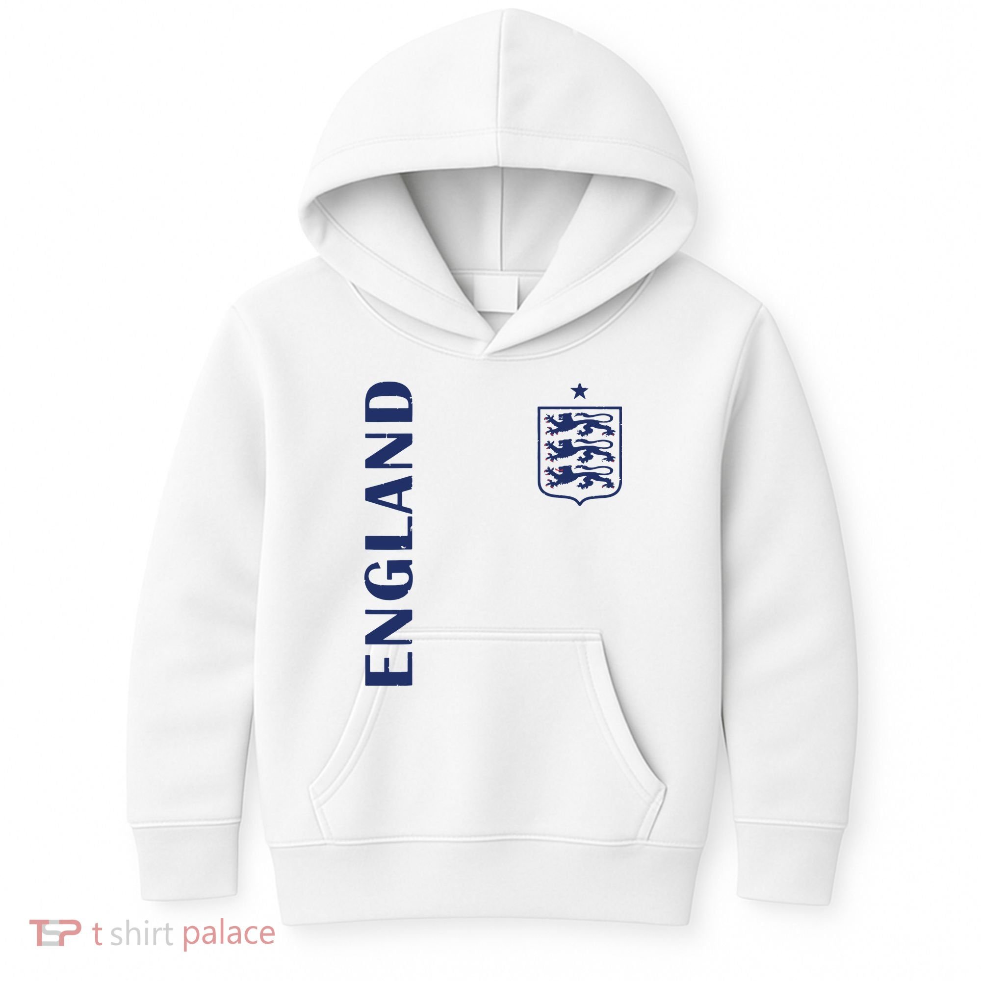 England Football Crest Kids Hoodie