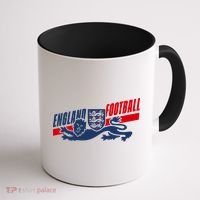 England Football Crest Soccer Apparel For Fans Coffee Mug thumb 1