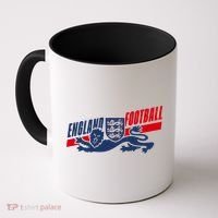 England Football Crest Soccer Apparel For Fans Coffee Mug thumb 0