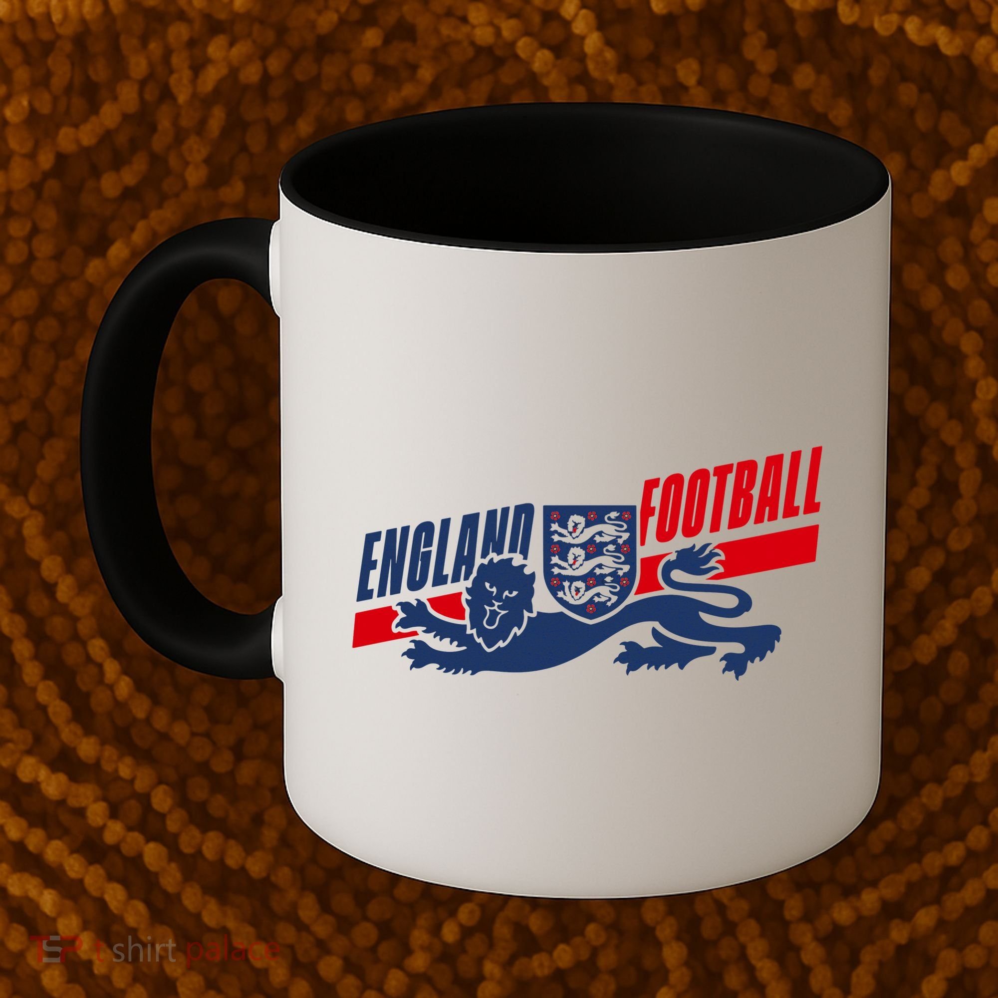 England Football Crest Soccer Apparel For Fans Coffee Mug