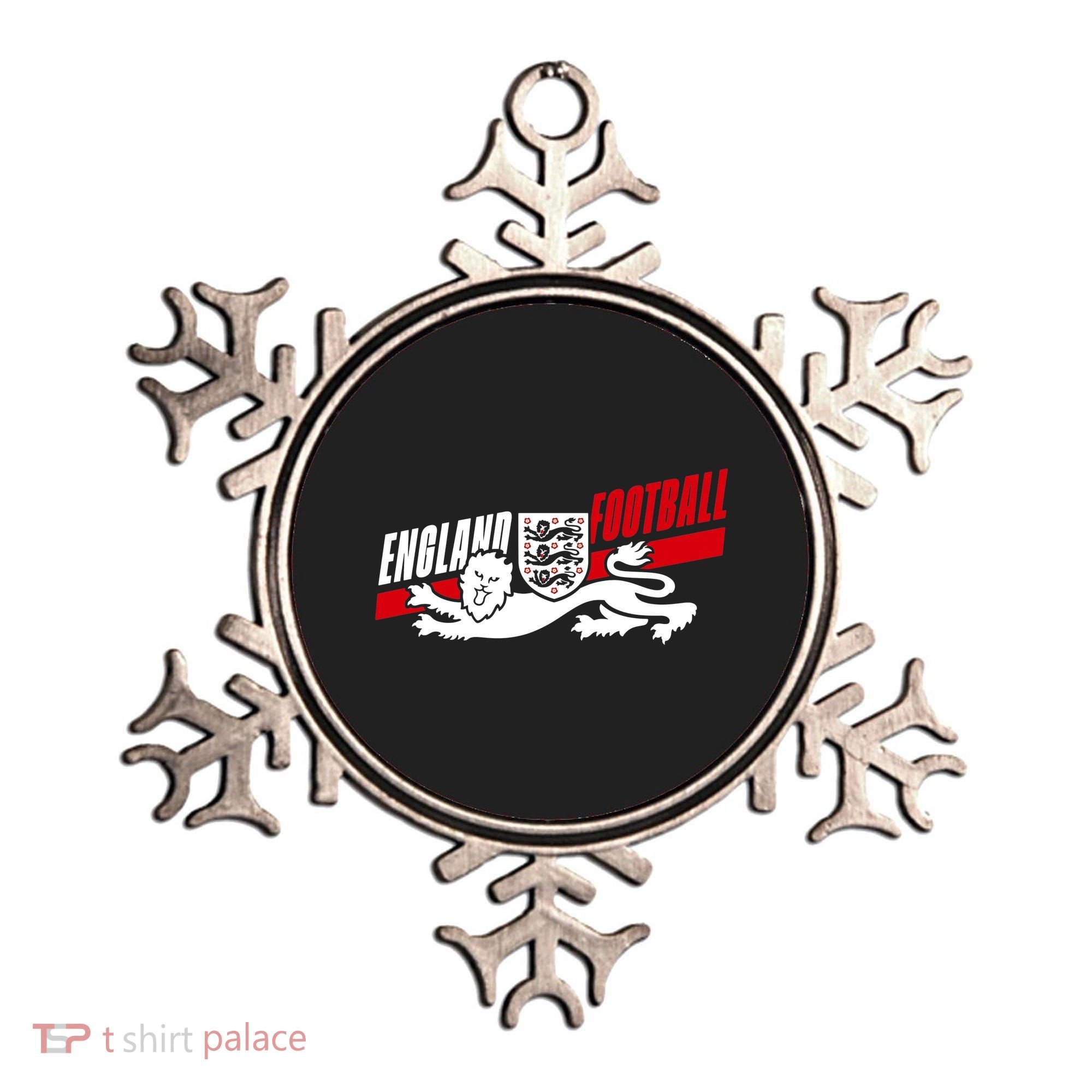 England Football Crest Soccer Apparel For Fans Ornament