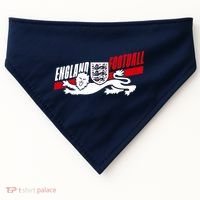 England Football Crest Soccer Apparel For Fans USA-Made Doggie Bandana thumb 0