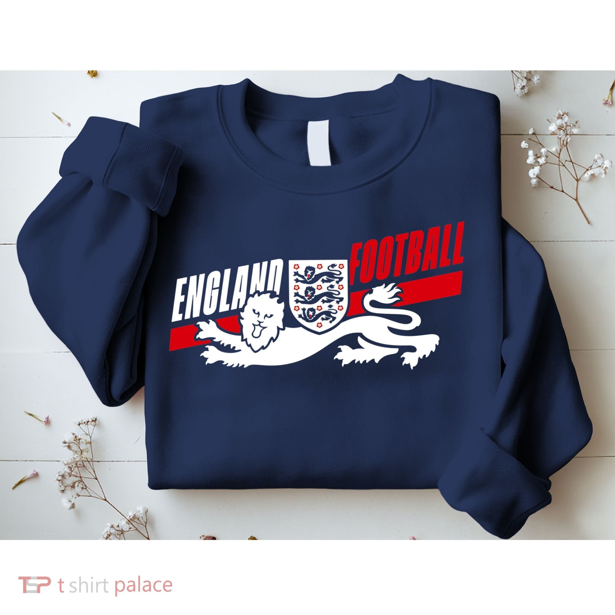 England Football Crest Soccer Apparel For Fans Sweatshirt