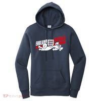 England Football Crest Soccer Apparel For Fans Women's Hoodie thumb 0