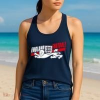 England Football Crest Soccer Apparel For Fans Women's Tank Top thumb 2