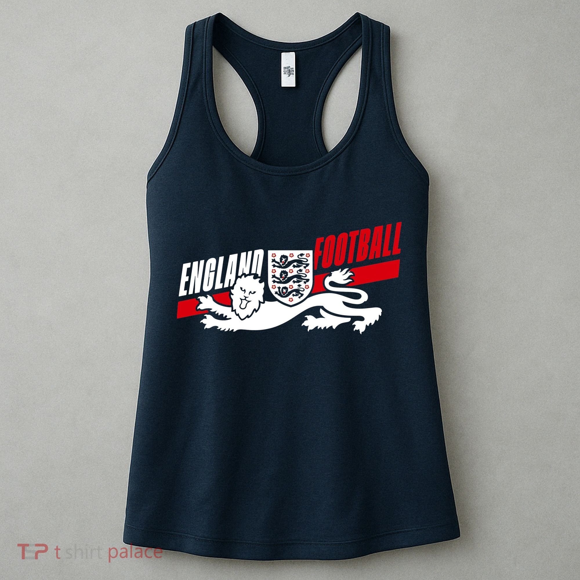 England Football Crest Soccer Apparel For Fans Women's Tank Top