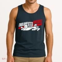 England Football Crest Soccer Apparel For Fans Tank Top thumb 3