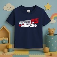 England Football Crest Soccer Apparel For Fans Toddler T-Shirt thumb 3