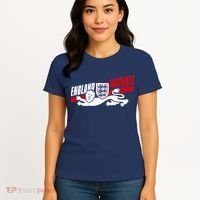 England Football Crest Soccer Apparel For Fans Women's T-Shirt thumb 4