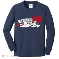 England Football Crest Soccer Apparel For Fans Kids Long Sleeve Shirt thumb 0