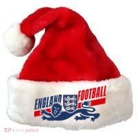 England Football Crest Soccer Apparel For Fans Santa Hat thumb 0