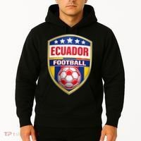 Ecuador Football Crest Soccer Ball Badge Shield Hoodie thumb 2