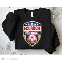 Ecuador Football Crest Soccer Ball Badge Shield Sweatshirt thumb 2