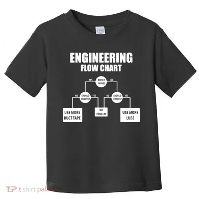 Engineering Flow Chart Toddler T-Shirt