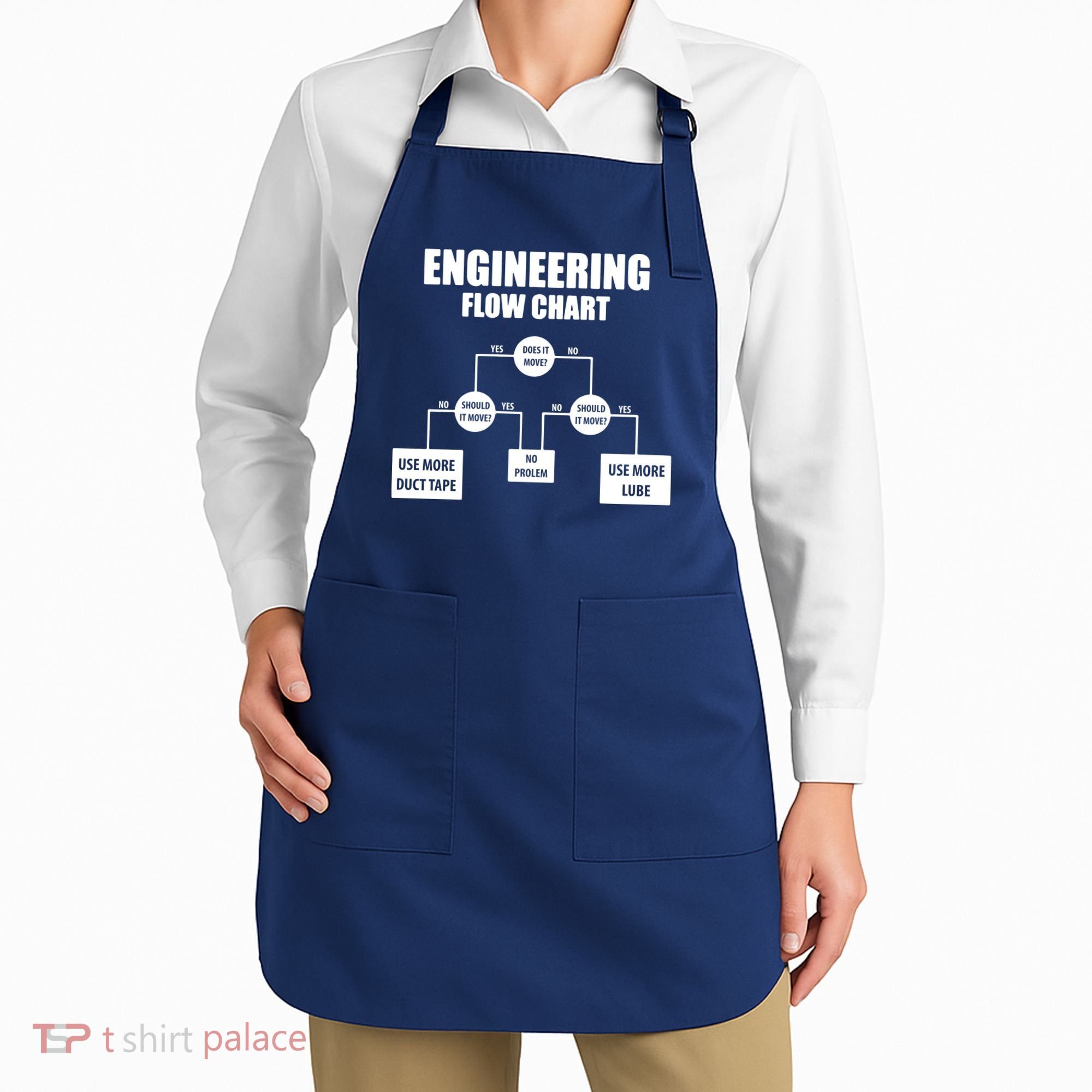 Engineering Flow Chart Apron