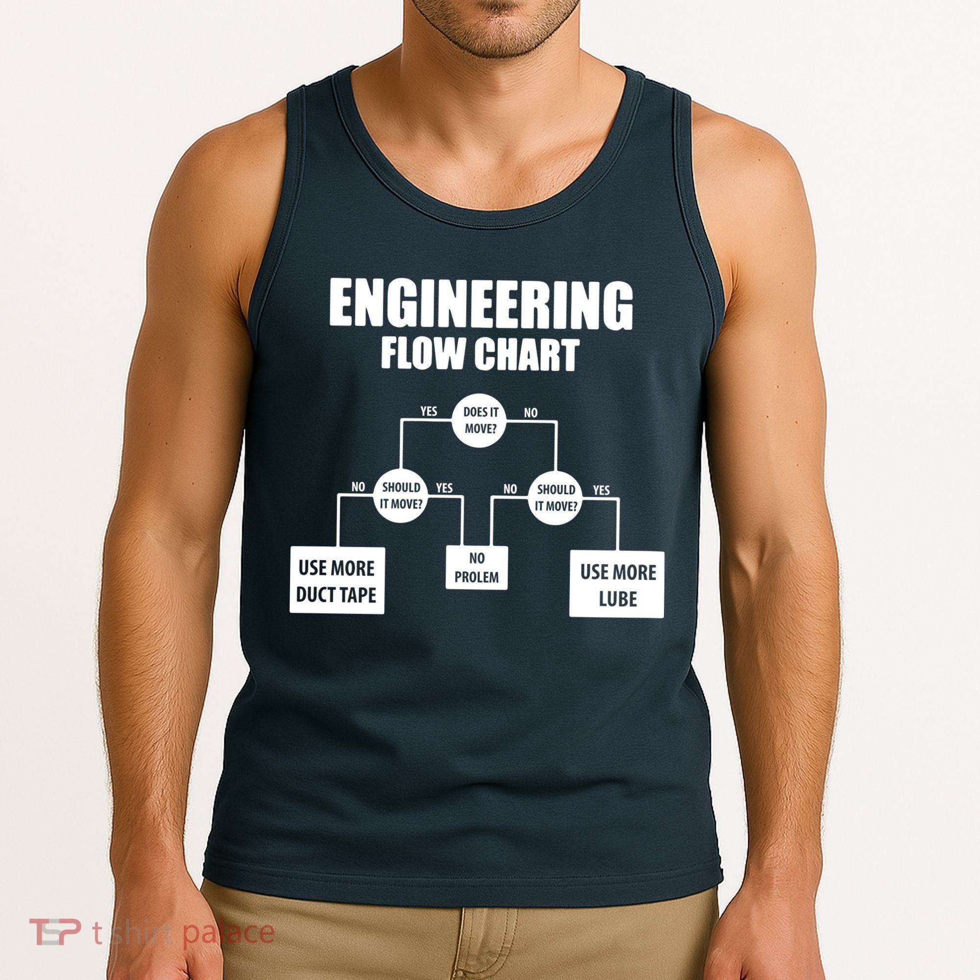 Engineering Flow Chart Tank Top