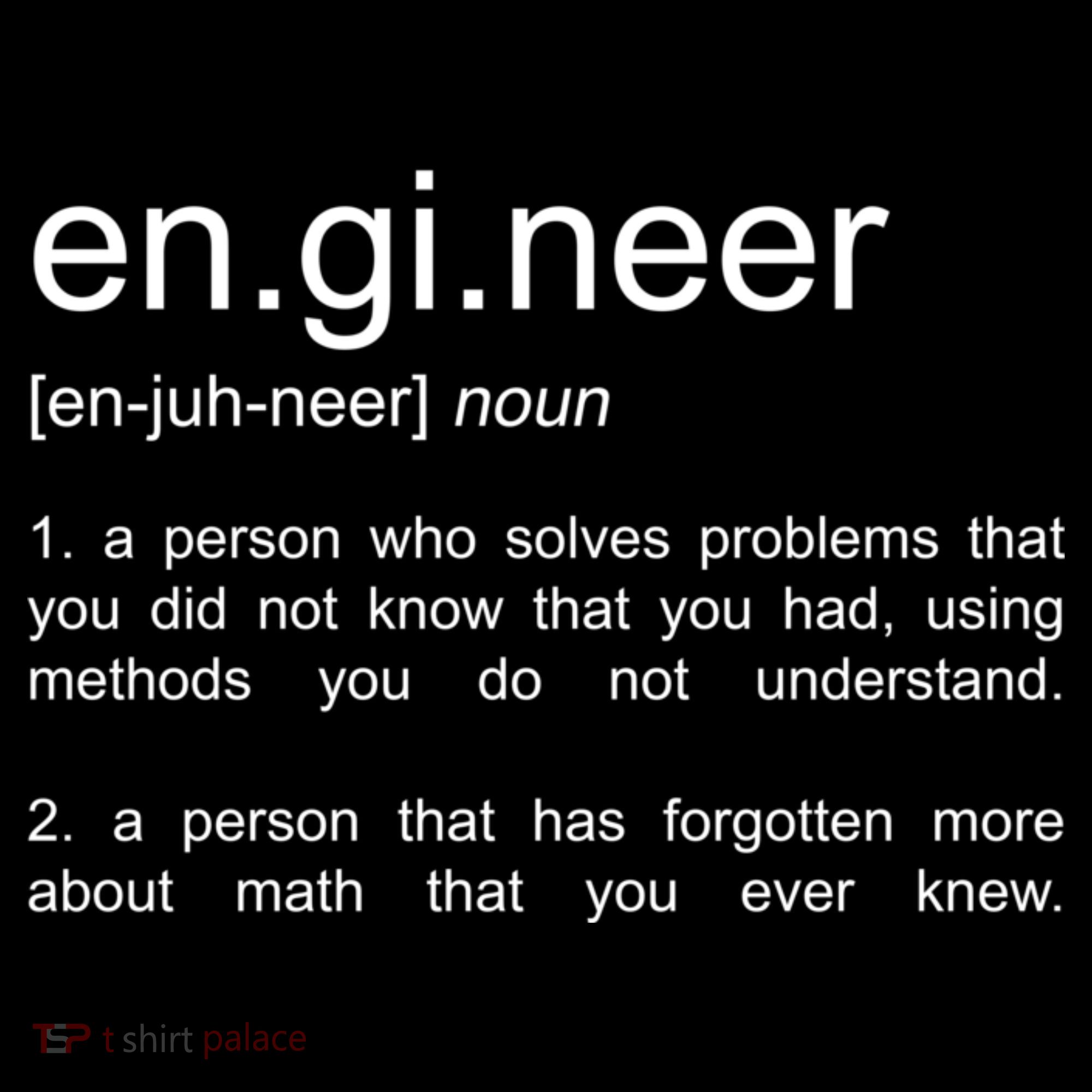 Engineer Funny Dictionary Definition Cute Gift Women's Hoodie