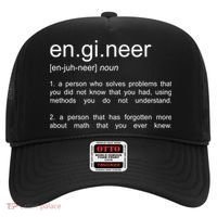 Engineer Funny Dictionary Definition Cute Gift Hat thumb 0