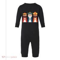 Epiphany Feliz Dia De Reyes Three Wise Happy Holy Kings Infant Fleece One Piece thumb 0