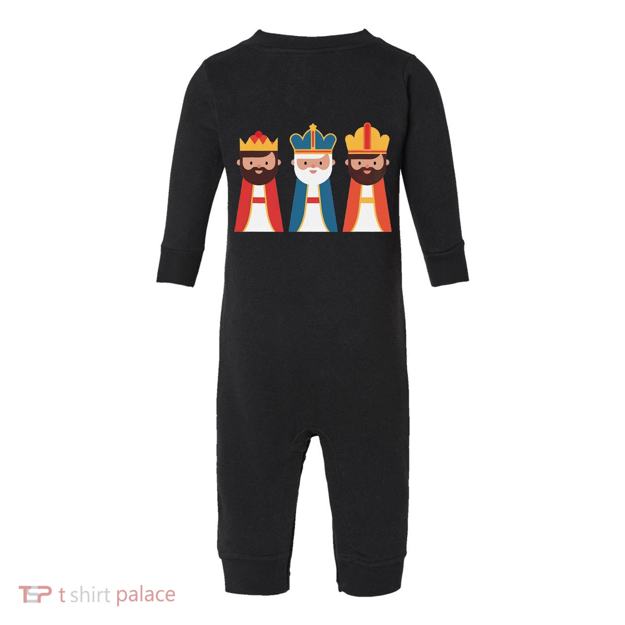 Epiphany Feliz Dia De Reyes Three Wise Happy Holy Kings Infant Fleece One Piece