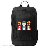 Epiphany Feliz Dia De Reyes Three Wise Happy Holy Kings City Backpack thumb 0