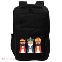 Epiphany Feliz Dia De Reyes Three Wise Happy Holy Kings Impact Tech Backpack thumb 0