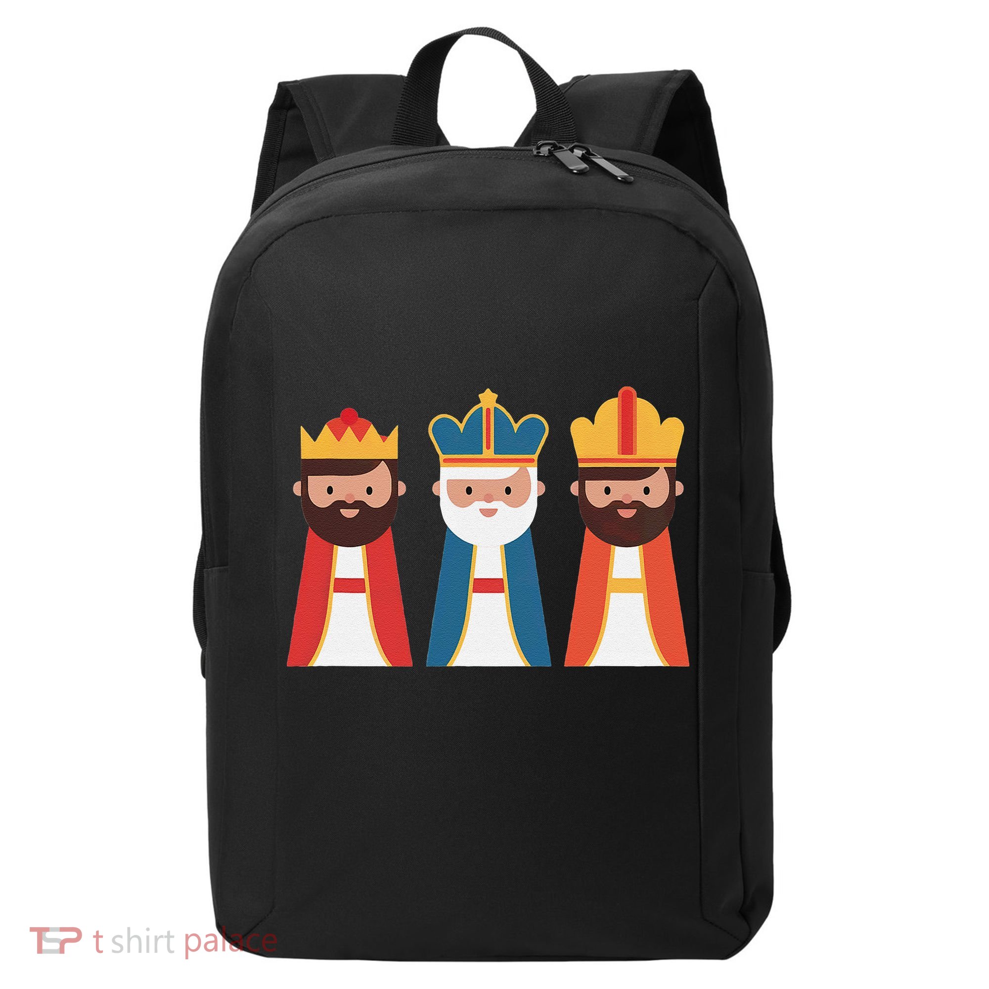 Epiphany Feliz Dia De Reyes Three Wise Happy Holy Kings Modern Backpack