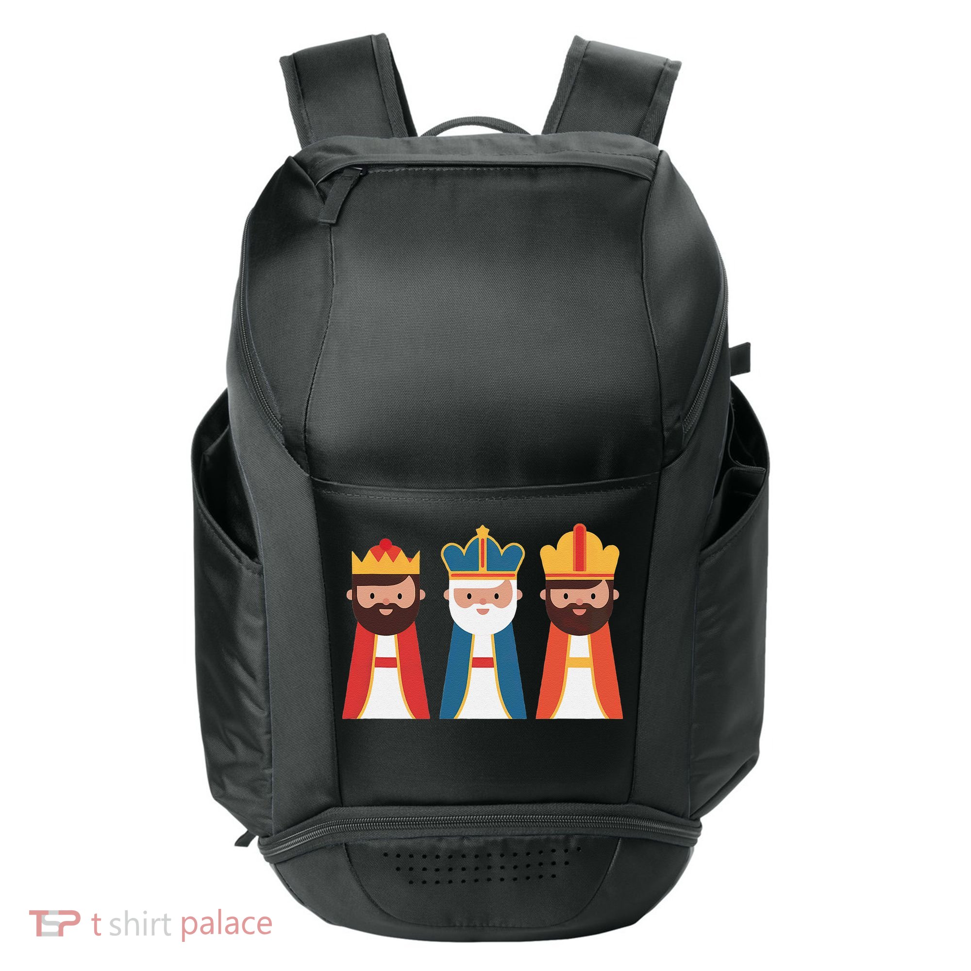 Epiphany Feliz Dia De Reyes Three Wise Happy Holy Kings Sport-Tek Club Rec Backpack