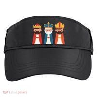 Epiphany Feliz Dia De Reyes Three Wise Happy Holy Kings Adult Drive Performance Visor thumb 0