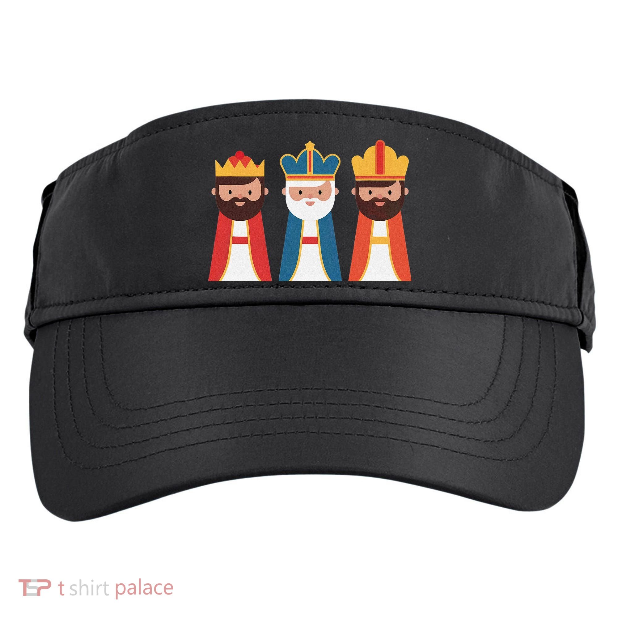 Epiphany Feliz Dia De Reyes Three Wise Happy Holy Kings Adult Drive Performance Visor