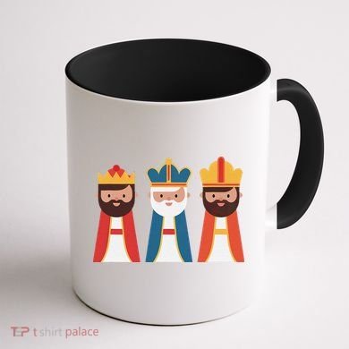 Epiphany Feliz Dia De Reyes Three Wise Happy Holy Kings Coffee Mug back