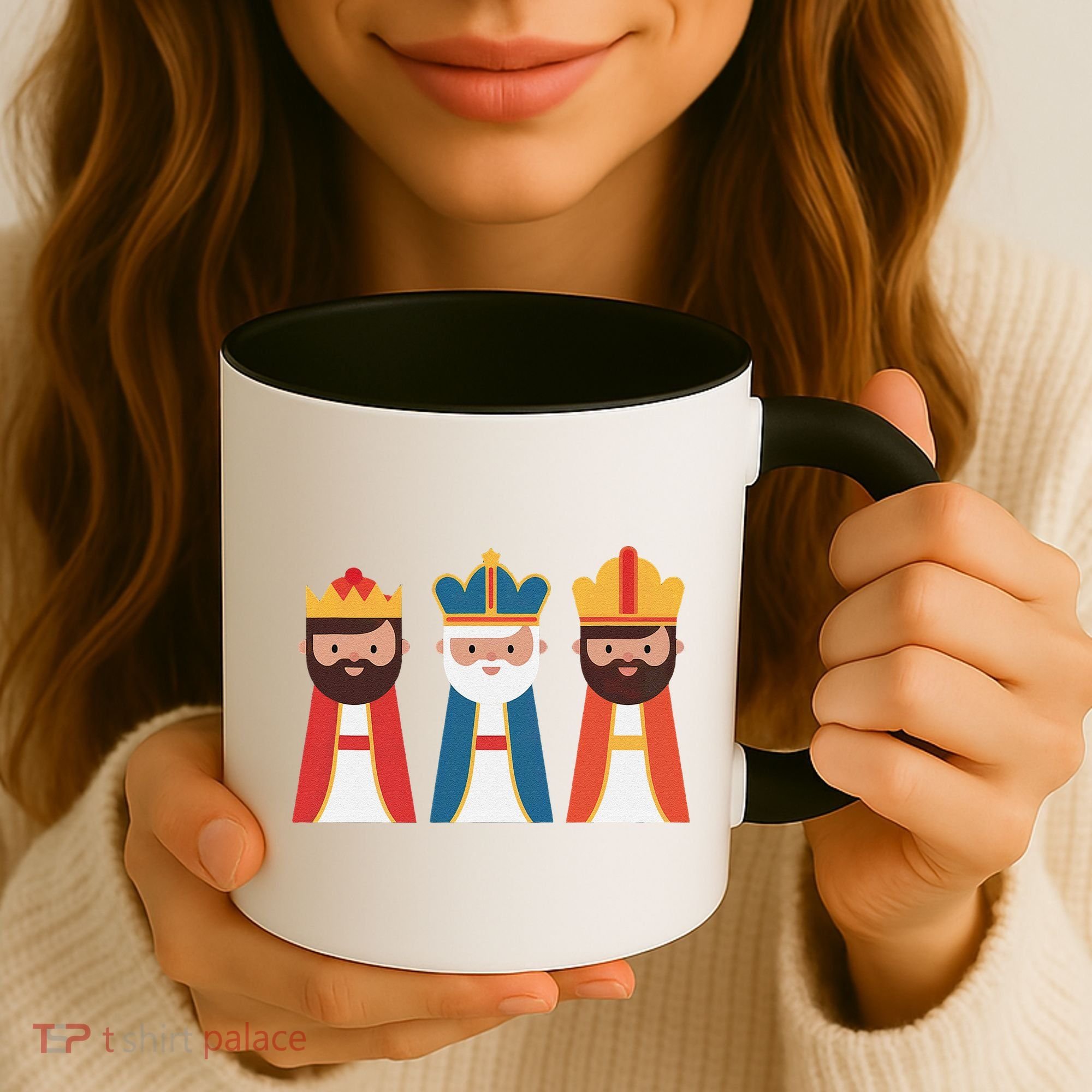 Epiphany Feliz Dia De Reyes Three Wise Happy Holy Kings Coffee Mug