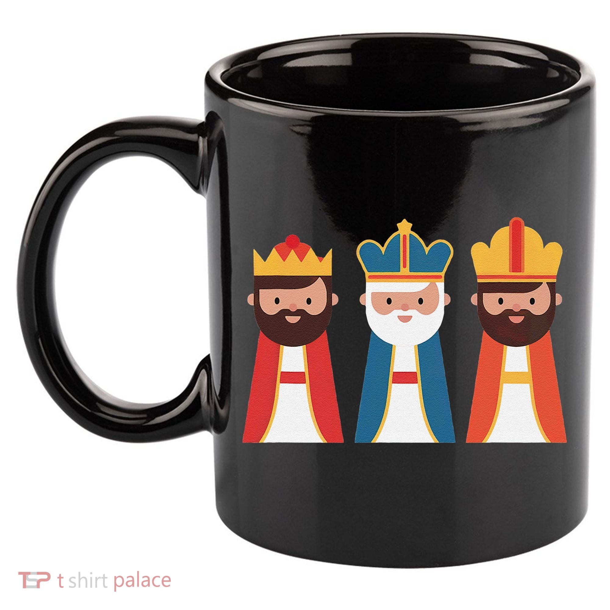 Epiphany Feliz Dia De Reyes Three Wise Happy Holy Kings 11oz C Handle Ceramic Mug