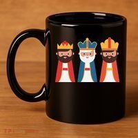 Epiphany Feliz Dia De Reyes Three Wise Happy Holy Kings 11oz C Handle Ceramic Mug thumb 4