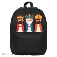 Epiphany Feliz Dia De Reyes Three Wise Happy Holy Kings 16 in Basic Backpack thumb 0
